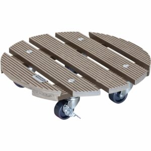 Wagner WPC Pflanzenroller GH 0536 Ø 29 cm Taupe FSC®