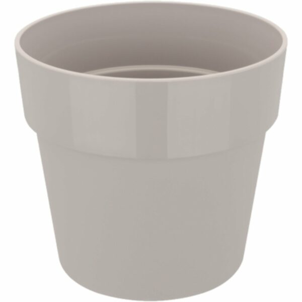 Elho Blumentopf B.for Original Mini Ø 13 cm x 12 cm Warmes Grau