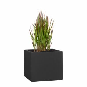 Pflanzwerk® Pflanzkübel Cube 28 cm x 28 cm x 28 cm Anthrazit