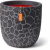 Capi Pflanztopf Clay NL Kugel Ø 43 cm x 41 cm Anthrazit