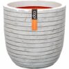 Capi Pflanztopf Nature Row Kugel Ø 35 cm x 34 cm Elfenbein