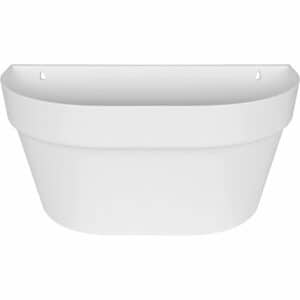 Elho Blumentopf Loft urban Wandhängetopf 40 cm x 19 cm weiß
