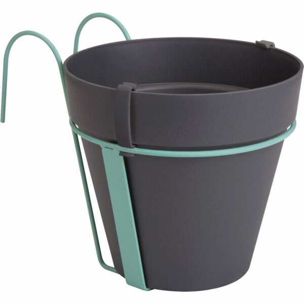 Elho Blumentopf Loft urban potholder Ø 19 cm anthrazit