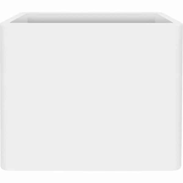 Elho Blumentopf Pure Soft Brick Divider Large Rollen 80 cm x 40 cm x 65 cm Weiß