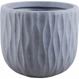 Pflanztopf Rodez 21 cm x Ø 25 cm Hellgrau