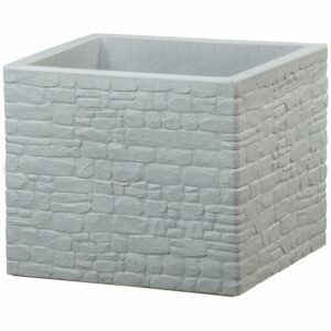Scheurich Pflanzgefäß Muretto 38 x 38 cm in Stony Grey
