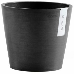 Ecopots Pflanztopf Amsterdam Dunkelgrau 20 cm