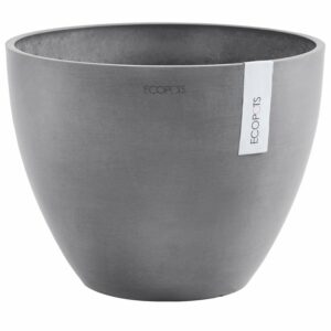 Ecopots Pflanztopf Antwerp Grau 40 cm