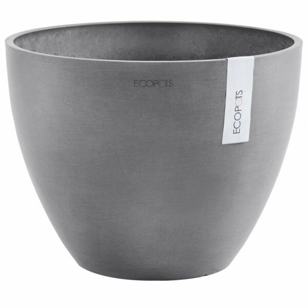 Ecopots Pflanztopf Antwerp Grau 40 cm