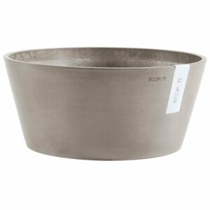 Ecopots Pflanzschale Frankfurt Braungrau 30 cm