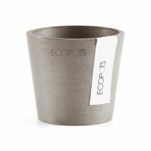 Ecopots Pflanztopf Amsterdam Mini Taupe 8 cm x 7 cm
