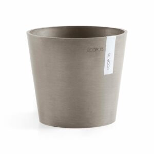 Ecopots Pflanztopf Amsterdam Mini Taupe 17 cm x 14