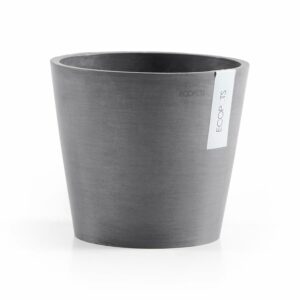 Ecopots Pflanztopf Amsterdam Grau 20 cm x 17