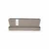 Ecopots Pflanztopf Bruges Mini Braungrau 25 cm x 9 cm x 8