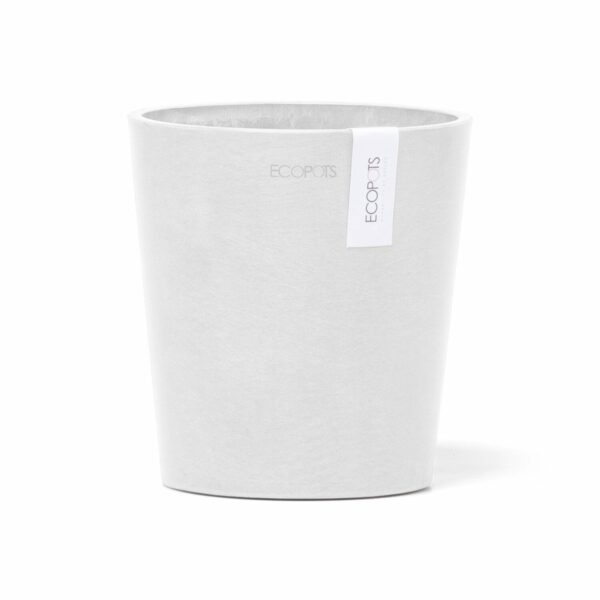 Ecopots Pflanztopf Morinda Weiß 14
