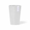 Ecopots Vase Pisa Weiß 17