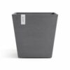 Ecopots Pflanztopf Rotterdam Grau 45