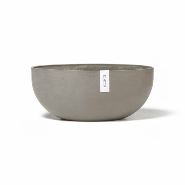Ecopots Pflanzschale Sofia Big Braungrau 43 cm x 250 cm x 17