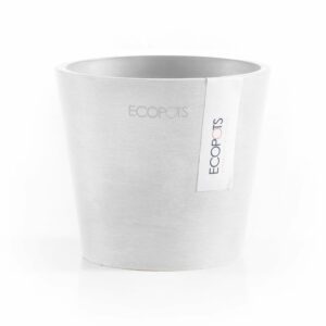 Ecopots Pflanztopf Amsterdam Mini Weiß 10