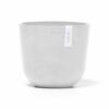 Ecopots Pflanztopf Oslo Mini Weiß 19 cm x 16