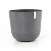 Ecopots Pflanztopf Oslo Grau 55 cm x 47