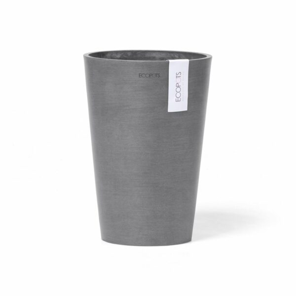 Ecopots Vase Pisa Grau 17