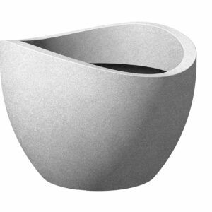 Scheurich Pflanzgefäß Wave Globe Ø 50 cm Stony-Grey
