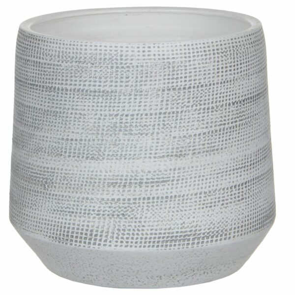 Mica Decorations Pflanztopf Guido Ø 24 cm Off White