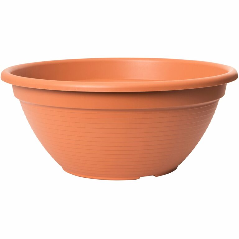 B-Ware Pflanzschale Aus Terrakotta ø 42 Cm – Schlichtes Blumentopf Für Garten & Mediterran-Deko