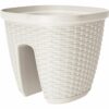Poétic Geländertopf Casa Mesh Ø 30 cm Weiß