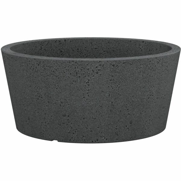 Scheurich Pflanzschale C-Cone Ø 39 cm Stony Black
