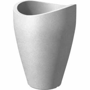 Scheurich Pflanzgefäß Wave Globe High Ø 40 cm x 54 cm Stony-Grey