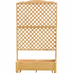 Promadino Rankkasten Romantica Kiefernholz (BxTxH) 120 cm x 38 cm x 210 cm