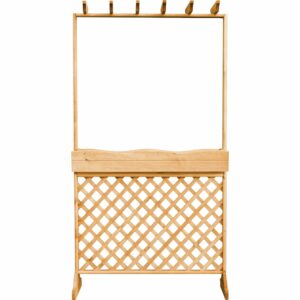 Promadino Spalierkasten Rustica Kiefernholz (HxBxT) 205 cm x 110 cm x 41 cm