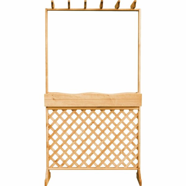 Promadino Spalierkasten Rustica Kiefernholz (HxBxT) 205 cm x 110 cm x 41 cm