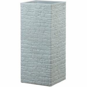 Scheurich Pflanzgefäß Muretto High 26 x 26 cm x 60 cm in Stony Grey