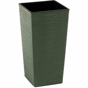 Siena Garden Pflanzgefäß Eco Nizza Grün 25x25x46