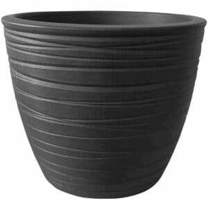 Siena Garden Pflanzgefäß Andorra Anthrazit Ø 43x36 cm