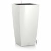 Lechuza Pflanzgefäß Cubico Premium 30 Weiß hochglanz 30 cm x 30 cm