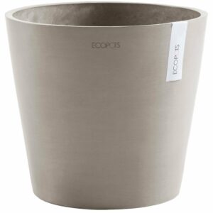 Ecopots Pflanztopf Amsterdam Braungrau 30 cm